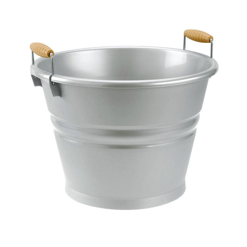 Seau Souple Chamiboy 20L - Pliable, Ultra Rigide Une Fois Rempli, Lanières Renforcées, Pour Marine Et Usage Intensif