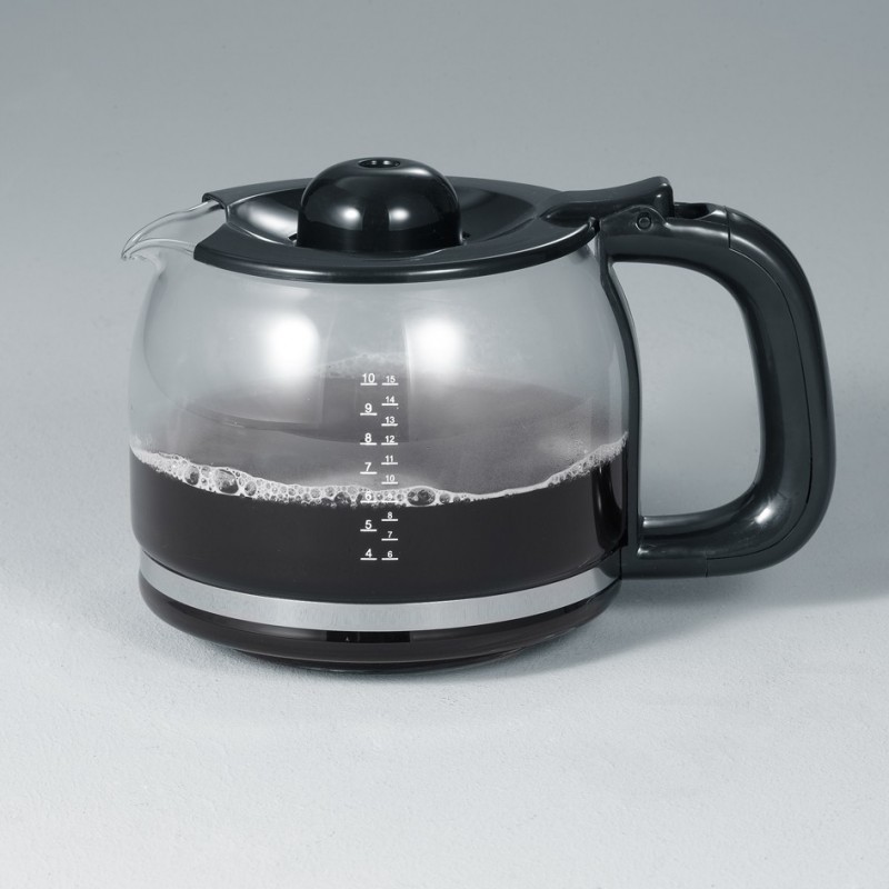 Severin© Coffee Maker Filter Coffee, 10 Cups, Glass Jug Included