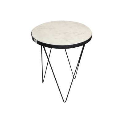 TABLE FER & MARBLE 17"