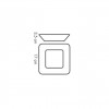 BOL CARRE 14 x14 CM - GUSTITO